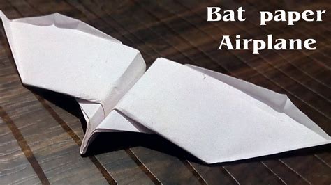 Image result for Bat Paper Airplane Tutorial