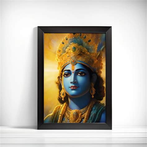 Painting representing krishna frame – Next Print