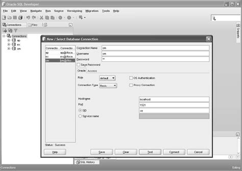 Image result for Oracle SQL Developer Database Connection