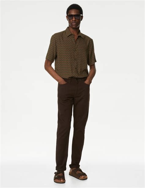 Men’s Brown Shirts | M&S