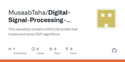 Digital Signal Processing MATLAB 的图像结果