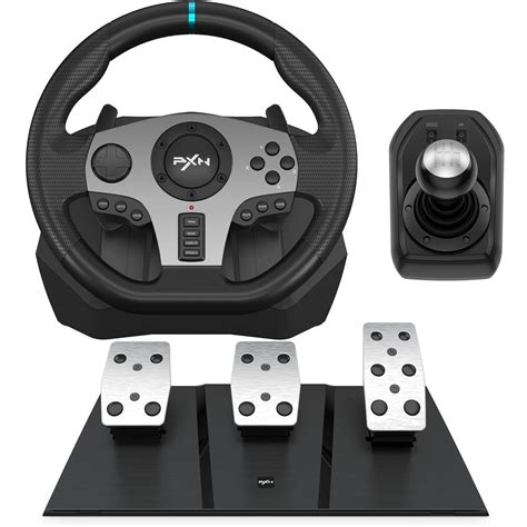 Buy PXN V9 270/900 Degree Gaming Steering Wheel, PC, PS3, PS4, Xbox One ...