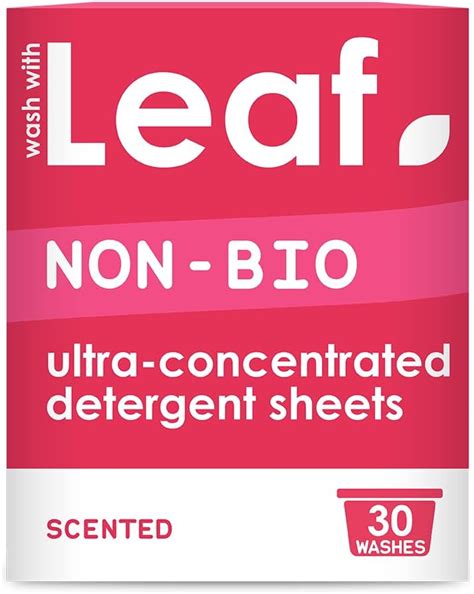 Leaf Non-Bio Scented Laundry Detergent Sheets | India | Ubuy