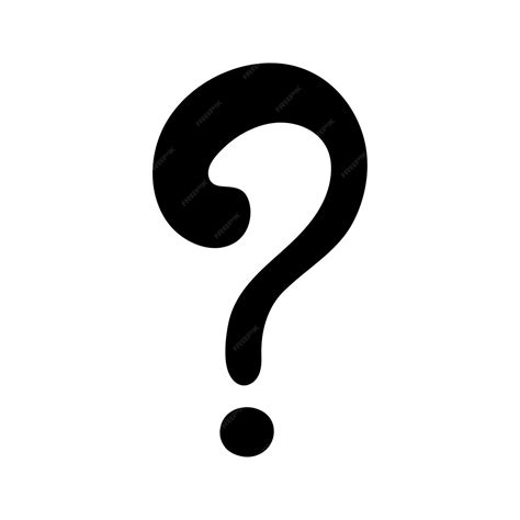 Premium Vector | Question mark silhouette in simple style vector illustration quiz and exam concept