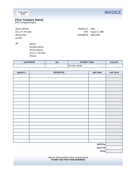 Image result for Invoice Format
