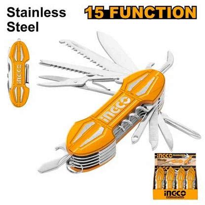 INGCO HMFK8158 Multi-Function Knife - 15 Tools in One Handy Package ...