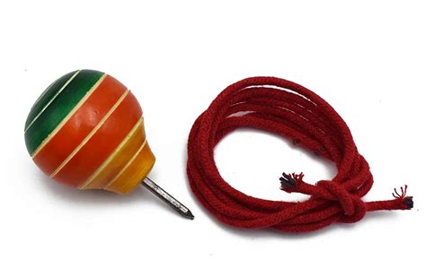 Buy SDP Handcrafted Wooden PAMBARAM / Tops / BUGURI / BONGARAM / LATTU ...