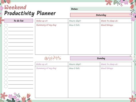 Image result for 3-Day Weekend Programming Template