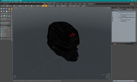 3D Sci-Fi Old Futuristic Helmet model | 3D Molier International
