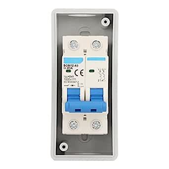 DC Isolator Solar Switch, 63A 1000V IP65 Waterproof Transparent Cover ...