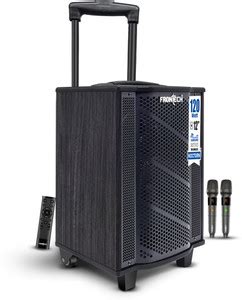 Buy Frontech Nocturn Trolley Speaker | Rechargeable Battery | Guitar ...