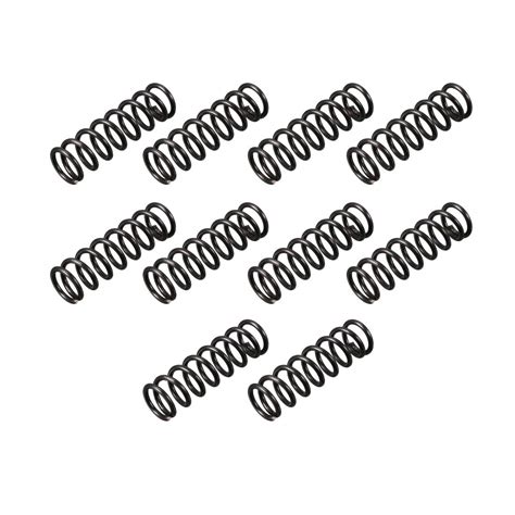 uxcell Compression Spring - 1.2mm Wire Dia, 9mm OD, 30mm Free Length ...