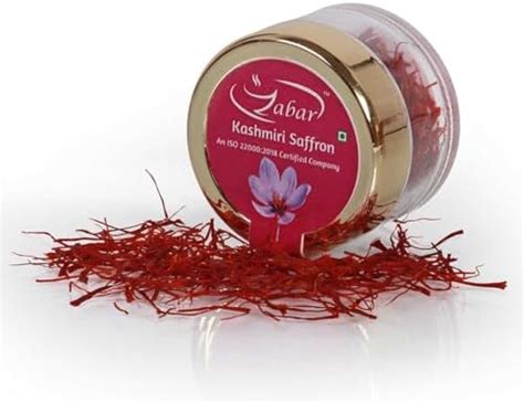 ZABAR Pure Kashmiri Saffron 1g – Premium Mongra Kesar Threads – 100% ...