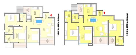 Mantra Meraki at Chinchwad by Mantra Properties - Floor Plans, Layout ...