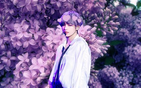[100+] Bts V Aesthetic Wallpapers | Wallpapers.com