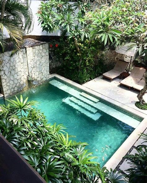 33 Lovely Small Garden Design Ideas Small Swimming Pools, Small Pools ...