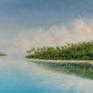 Islands (Stillness) Painting by Robert Gibbs | Saatchi Art
