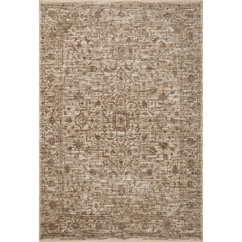 Loloi Rugs Sorrento SORRSOR-01BSNA3B57 3'11" x 5'7" Bark / Natural ...