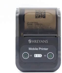 Shreyans 2inch Thermal Receipt Printer with long battery life Bluetooth ...