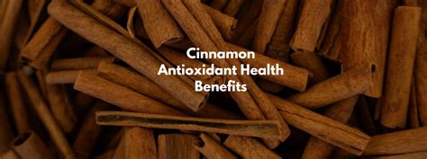 Cinnamon Antioxidant Health Benefits - PotsandPans India