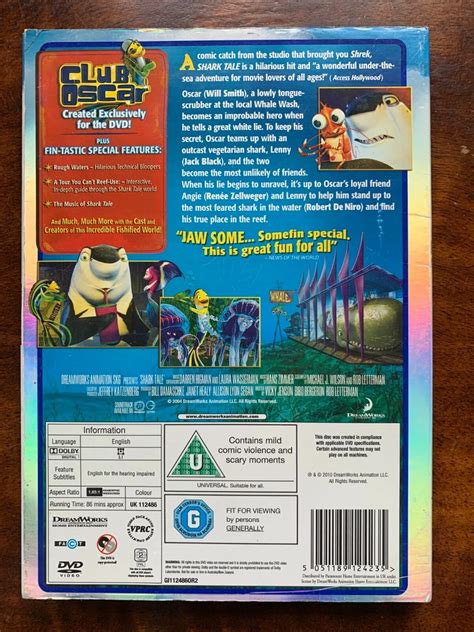 Image result for Shark Tale DVD Menu