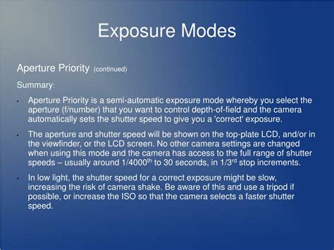 Image result for Multiple Exposure Modes Explained