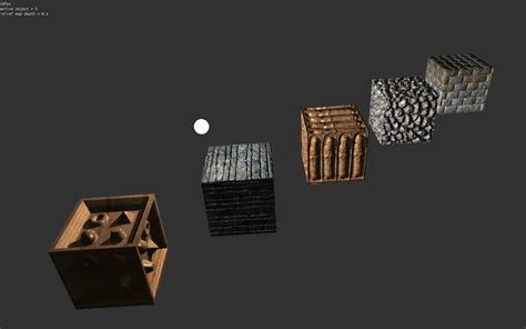 Relief Mapping Computer Graphics 的图像结果