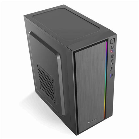 Magic- Micro ATX Office Cabinet With SM45 Power Supply And Front RGB S