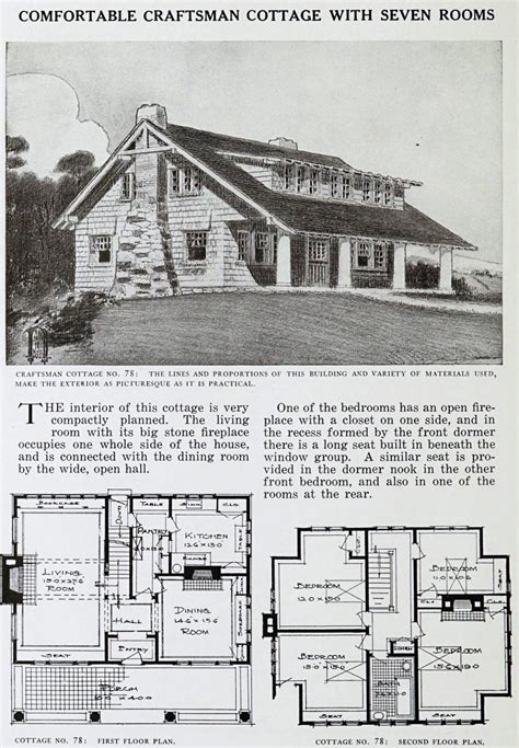 These 26 gorgeous vintage Craftsman house plans will make you want to ...