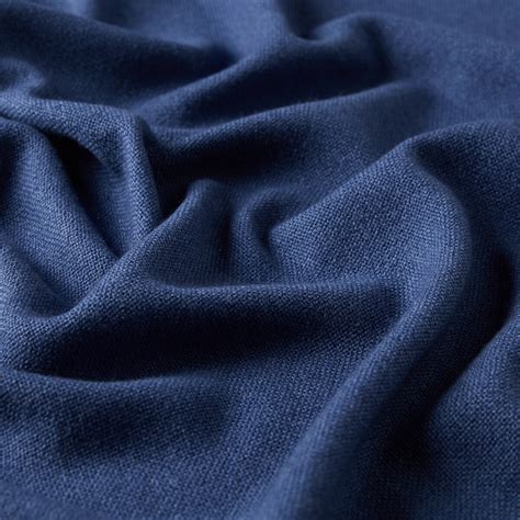 Navy Cashmere Wool Silk Scarf | Ipekevi