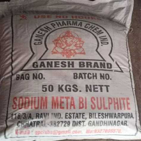 Sodium Metabisulphite - Aditya Birla Smbs Food Grade Wholesale Trader ...