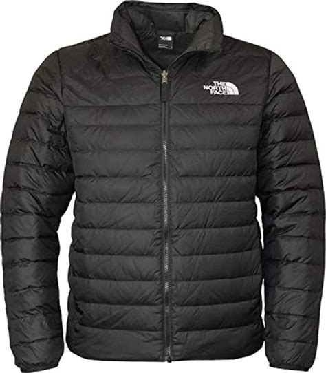 The North Face Flare II Men's Black Full Zip Puffer Jacket (Regular,2XL ...