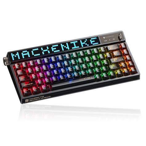 Machenike Kt68 Pro 65 Rgb 4000mah Mechanical Gaming Keyboard Wireless ...