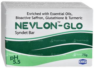 Nevlon Glo Syndet Bar 75 Gm - Uses, Side Effects, Dosage, Price | Truemeds
