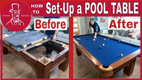 Barrington Pool Table Assembly 的图像结果