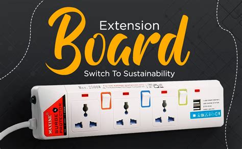 Zipp Spike Buster With Individual Switch Indicator, Safety Shutter, 3 ...