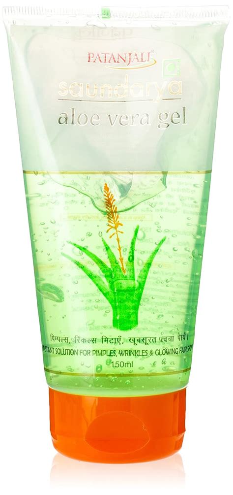 Buy Patanjali Saundarya Aloe Vera Gel, 150ml Online at Low Prices in ...
