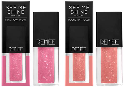 Buy RENEE See Me Shine Lip Gloss For All Skin Tone, Enriched with ...