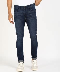 Wrangler Skinny Men Dark Blue Jeans - Buy Wrangler Skinny Men Dark Blue ...