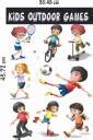 Games Poster|Kids Outdoor games poster|Poster for Decoration|Interior ...
