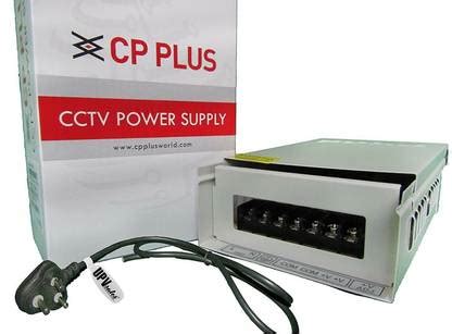 CP PLUS CCTV Metal Body Power Supply 12V 20Amp For 16Ch - CP-DPS-MD200P ...