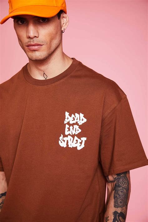 Buy Dead End Street Oversized T-Shirt | BonkersCorner