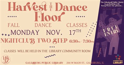 Harvest on the Dance Floor FREE Nightclub Two Step Class, Galesburg ...