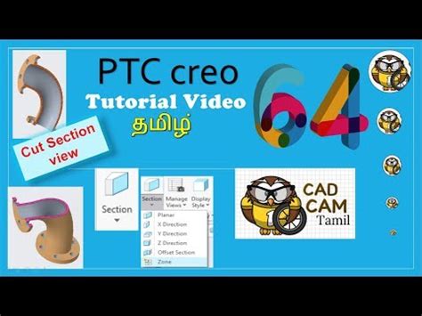Creo | Tamil Tutorial 64 | Section