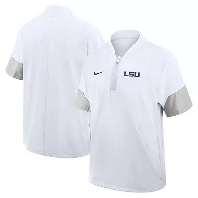 Men's Nike White LSU Tigers 2025 Sideline Coaches Lightweight Short ...