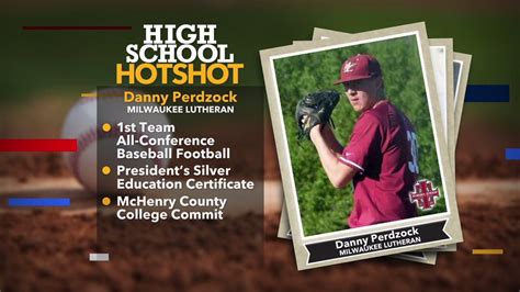 Milwaukee Lutheran's Danny Perdzock has earned 10 letters between ...
