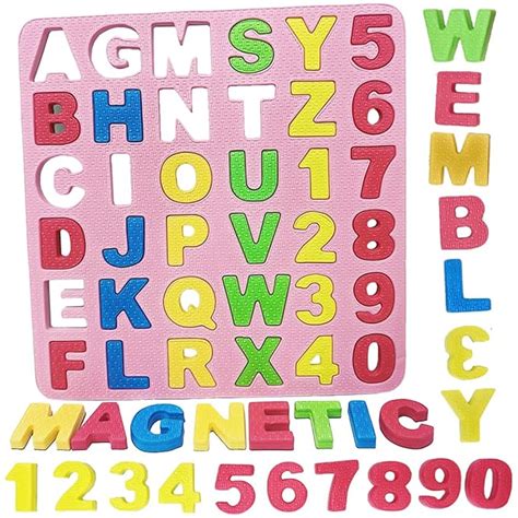 Wembley Magnetic 26 Letters Puzzle EVA Foam Alphabet Puzzle Board Foam ...