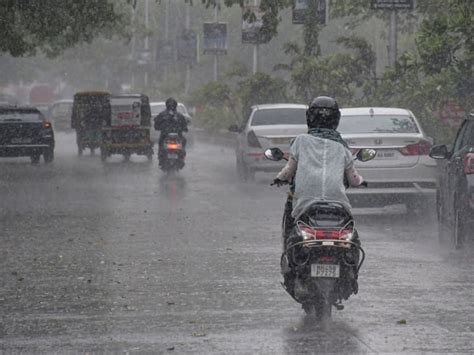 Weather Update unusual monsoon strike delhi ncr rain mumbai imd issued ...