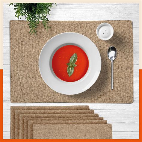 Premium Jute Table Mats / Placemats for Dining Table at Home – Bathla Home