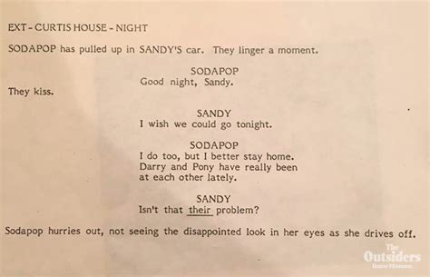 The Outsiders Sodapop And Sandy #sandyoutsiders || ‘the Sound Of Her